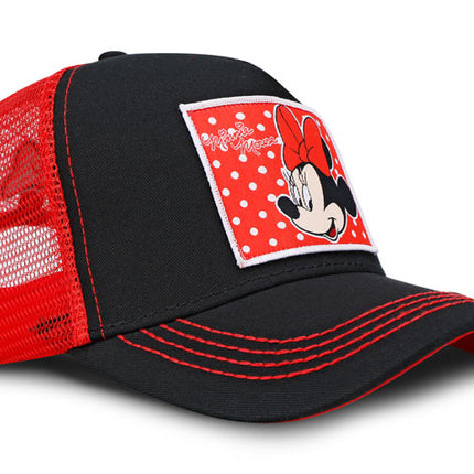 Gorra Minnie Mouse Disney Original Malla Negro/Rojo Oc Cap
