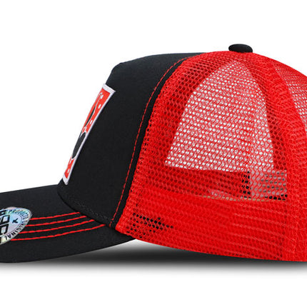 Gorra Minnie Mouse Disney Original Malla Negro/Rojo Oc Cap