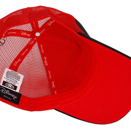 Gorra Minnie Mouse Disney Original Malla Negro/Rojo Oc Cap