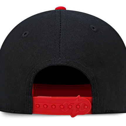 Gorra Mickey Mouse Disney Original Plana Clásica Negro/Rojo Oc Caps