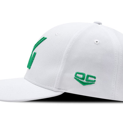 Gorra Atlético Nacional Oficial OC Caps Deportiva Blanca A/N