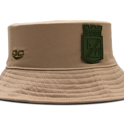 Gorro Atlético Nacional Oficial bucket hat beige