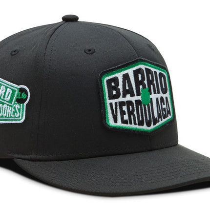 Gorra Atlético Nacional Oficial Negra Barrio Verdolaga