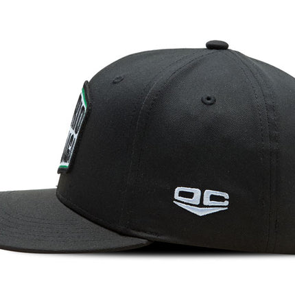 Gorra Atlético Nacional Oficial Negra Barrio Verdolaga