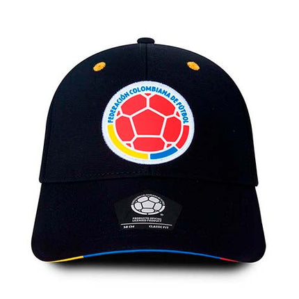 Gorra Oficial FCF Selección Colombia clásica FCFE-0124 negra