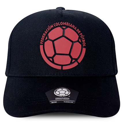 Gorra FCF oficial Selección Colombia FCFE-0424 negra