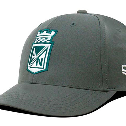 Gorra Atlético Nacional Oficial Verde Militar escudo bordado
