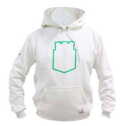 Hoodie Atlético Nacional Oficial conmebol libertadores silueta blanco