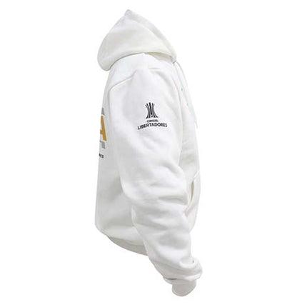 Hoodie Atlético Nacional Oficial conmebol libertadores silueta blanco