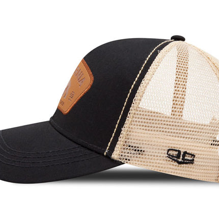 Gorra de moda Oc Caps Malla California Golden State negra