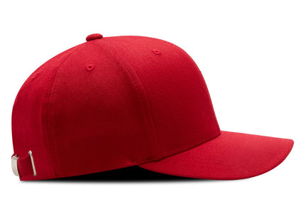 Gorra Flexfit 110 wool fabric BK rojo
