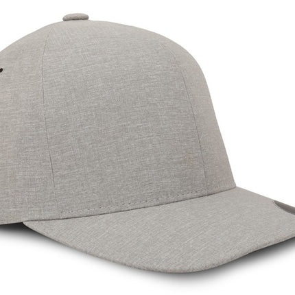 Gorra Flexfit Delta 180A Carbon Gris Claro Ajustable