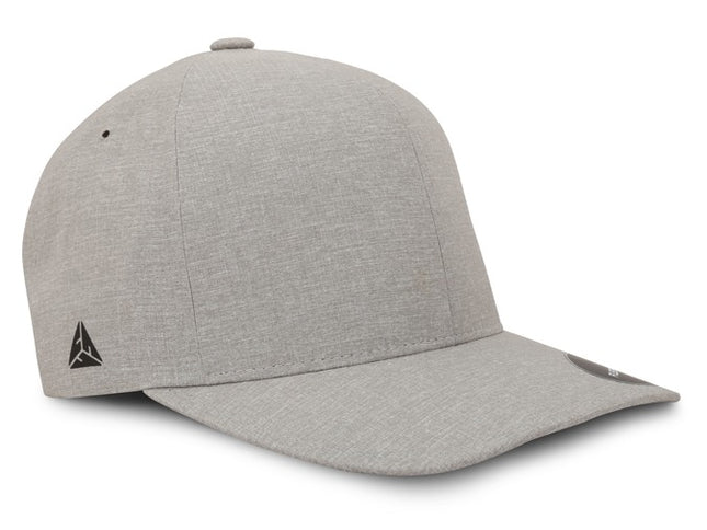Gorra Flexfit Delta 180A Carbon Gris Claro Ajustable