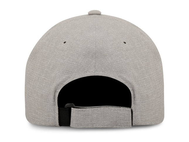 Gorra Flexfit Delta 180A Carbon Gris Claro Ajustable