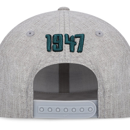 Gorra Atlético Nacional Oficial Flexfit 6089M Plana Gris Haspe