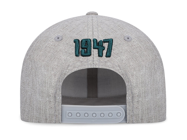 Gorra Atlético Nacional Oficial Flexfit 6089M Plana Gris Haspe