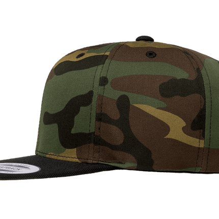 Gorra Flexfit Snapback 6089 Camo Verde/Negro