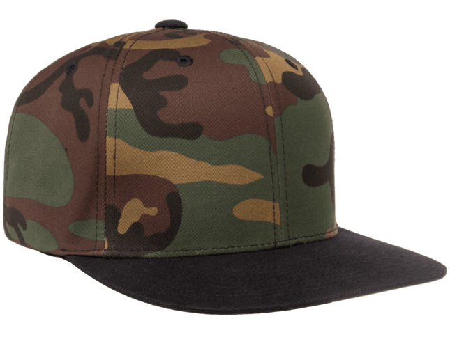 Gorra Flexfit Snapback 6089 Camo Verde/Negro