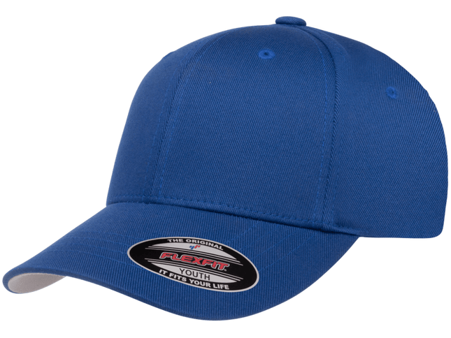 Gorra Flexfit Clásica Cerrada Azul Rey 6277