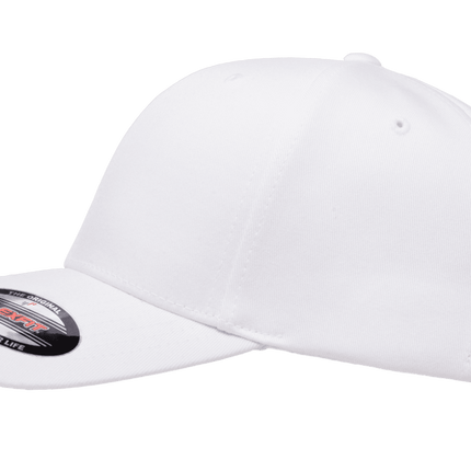 Gorra Flexfit Clásica 6277 Cerrada Blanca