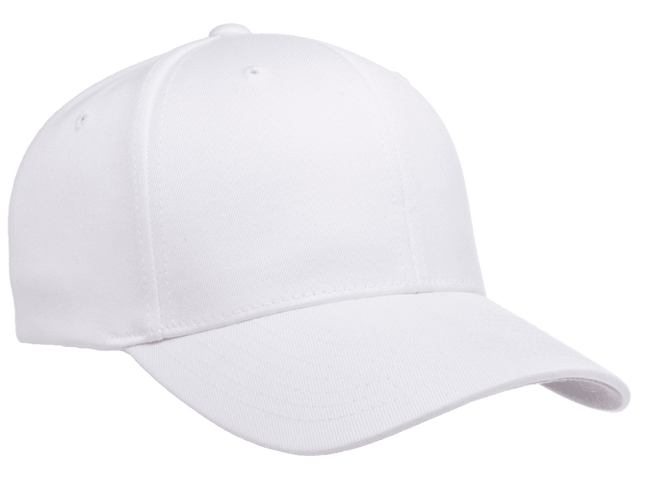 Gorra Flexfit Clásica 6277 Cerrada Blanca