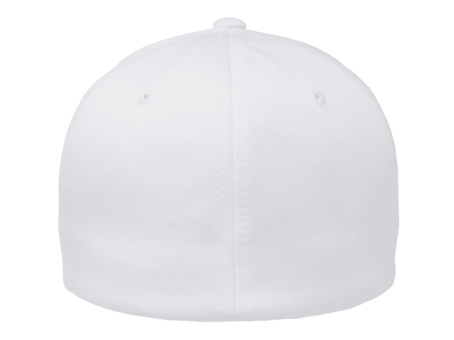 Gorra Flexfit Clásica 6277 Cerrada Blanca