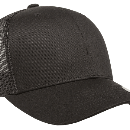 Gorra Flexfit 6606 Retro trucker negro