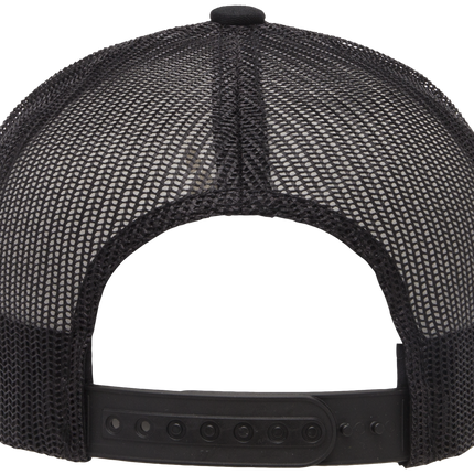 Gorra Flexfit 6606 Retro trucker negro