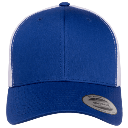 Gorra Flexfit 6606T Retro trucker Azul rey / Blanco