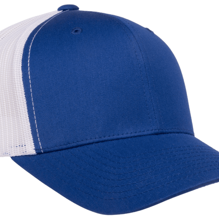 Gorra Flexfit 6606T Retro trucker Azul rey / Blanco