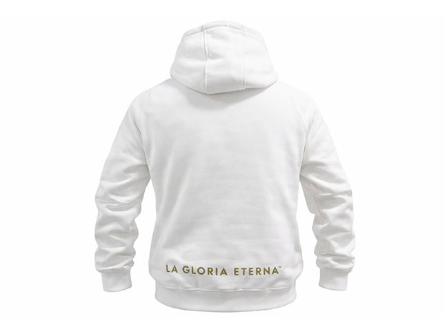 Hoodie Atlético Nacional Oficial conmebol libertadores la gloria eterna blanco