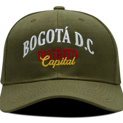 Gorra DJ caps Souvenir Bogotá Distrito Capital verde