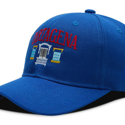 Gorra DJ caps Souvenir Cartagena azul