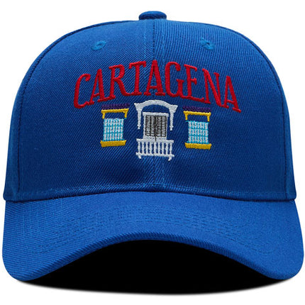Gorra DJ caps Souvenir Cartagena azul