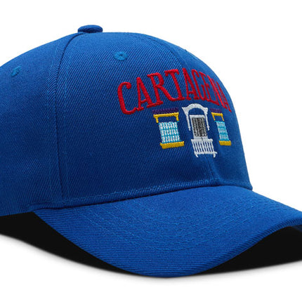 Gorra DJ caps Souvenir Cartagena azul