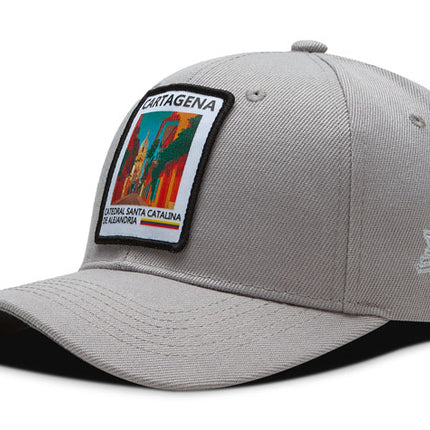 Gorra DJ caps Souvenir Cartagena gris
