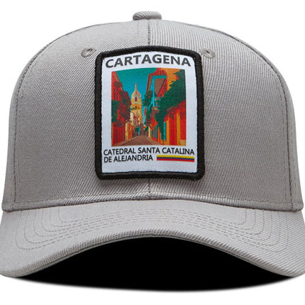 Gorra DJ caps Souvenir Cartagena gris
