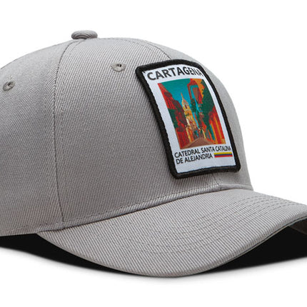 Gorra DJ caps Souvenir Cartagena gris