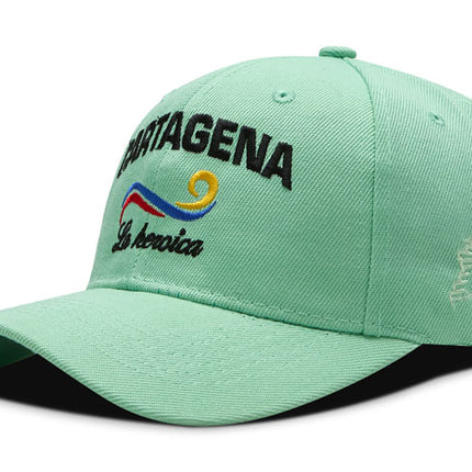 Gorra DJ caps Souvenir Cartagena verde menta