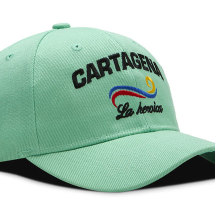 Gorra DJ caps Souvenir Cartagena verde menta