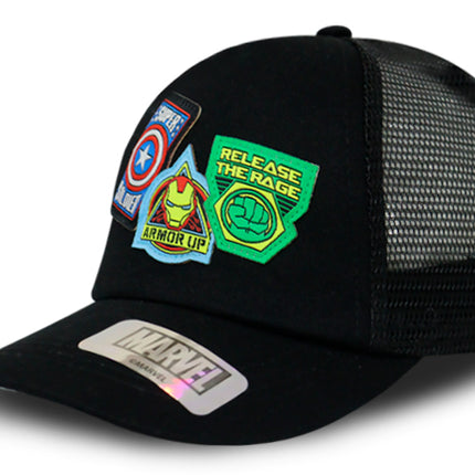 GORRA AVENGERS MARVEL ORIGINAL PERSONAJES MALLA OC CAPS