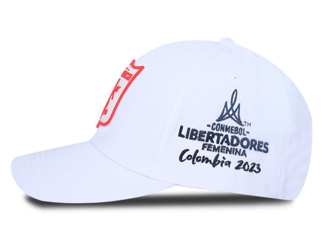 Gorra América de Cali Oficial OC Caps Conmebol libertadores femenina Blanca