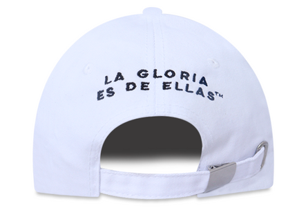 Gorra América de Cali Oficial OC Caps Conmebol libertadores femenina Blanca
