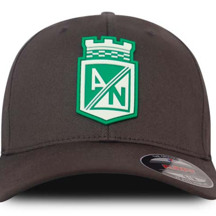 Gorra Atlético Nacional Oficial Flexfit 6277 Gris