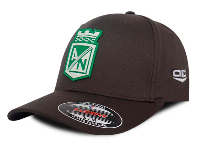 Gorra Atlético Nacional Oficial Flexfit 6277 Gris