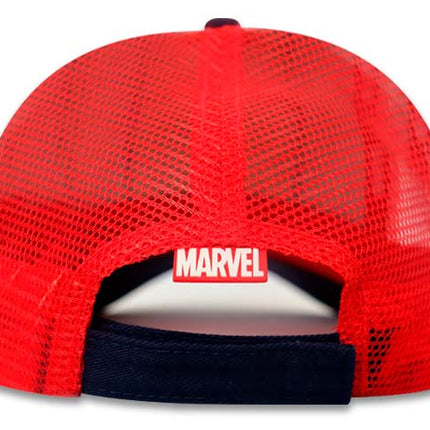 Gorra Marvel Capitan América Original Malla Azul/Rojo Oc Caps