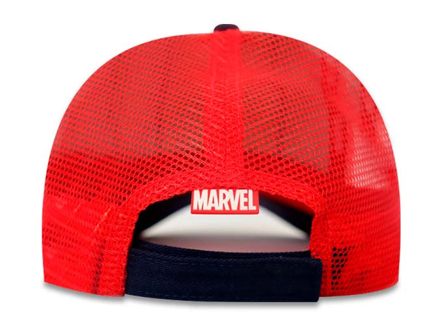 Gorra Marvel Capitan América Original Malla Azul/Rojo Oc Caps