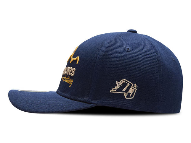 Gorra de moda DJ Caps The great outdoors are calling azul