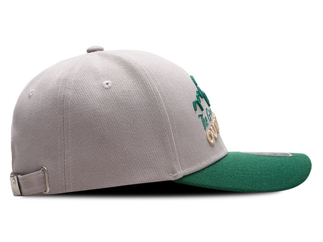 Gorra de moda DJ Caps The great outdoors are calling gris/verde