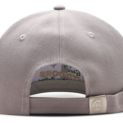 Gorra de moda DJ Caps The great outdoors are calling gris/verde